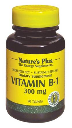 Nature's Plus Vitamina B1 - Tiamina Integratore Vitaminico