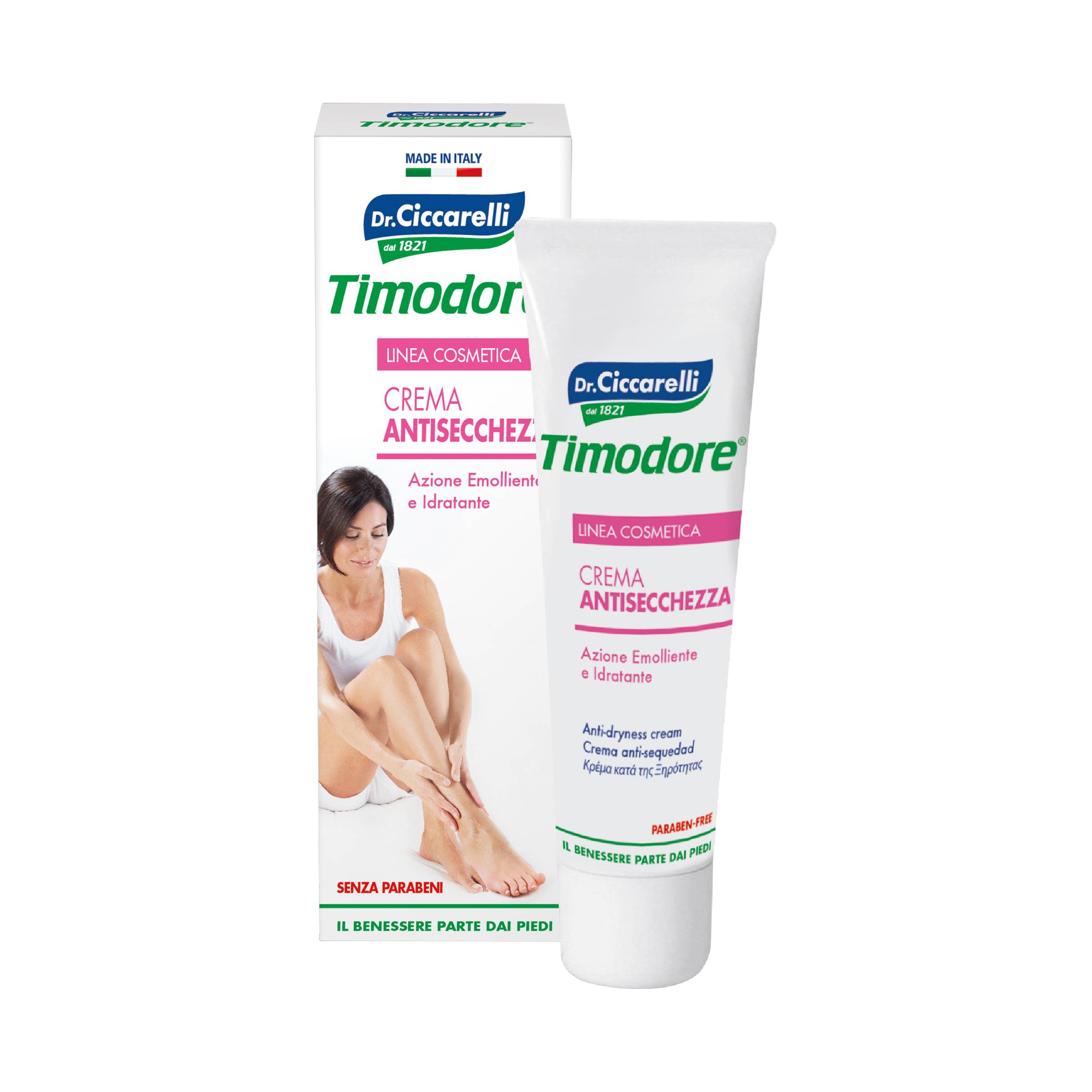Dr Ciccarelli Timodore Crema Antisecchezza per i Piedi
