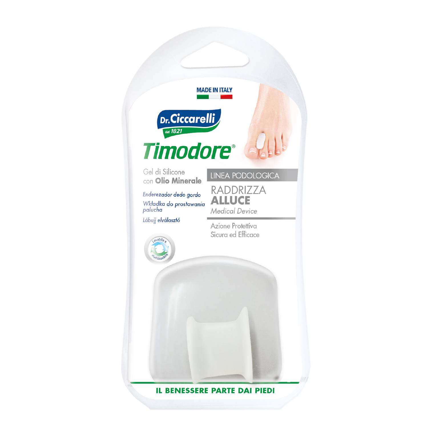 Dr Ciccarelli Timodore Raddrizza Alluce in Gel