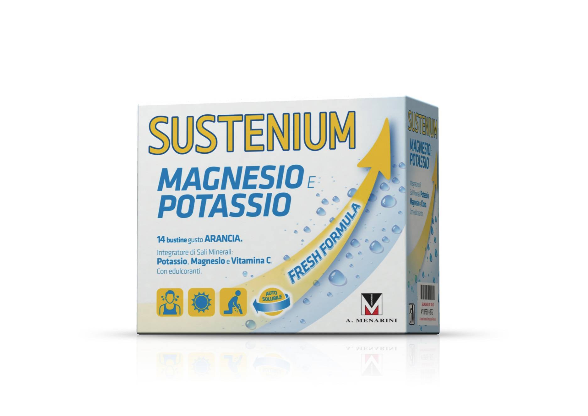 Sustenium Magnesio e Potassio Integratore di Sali Minerali