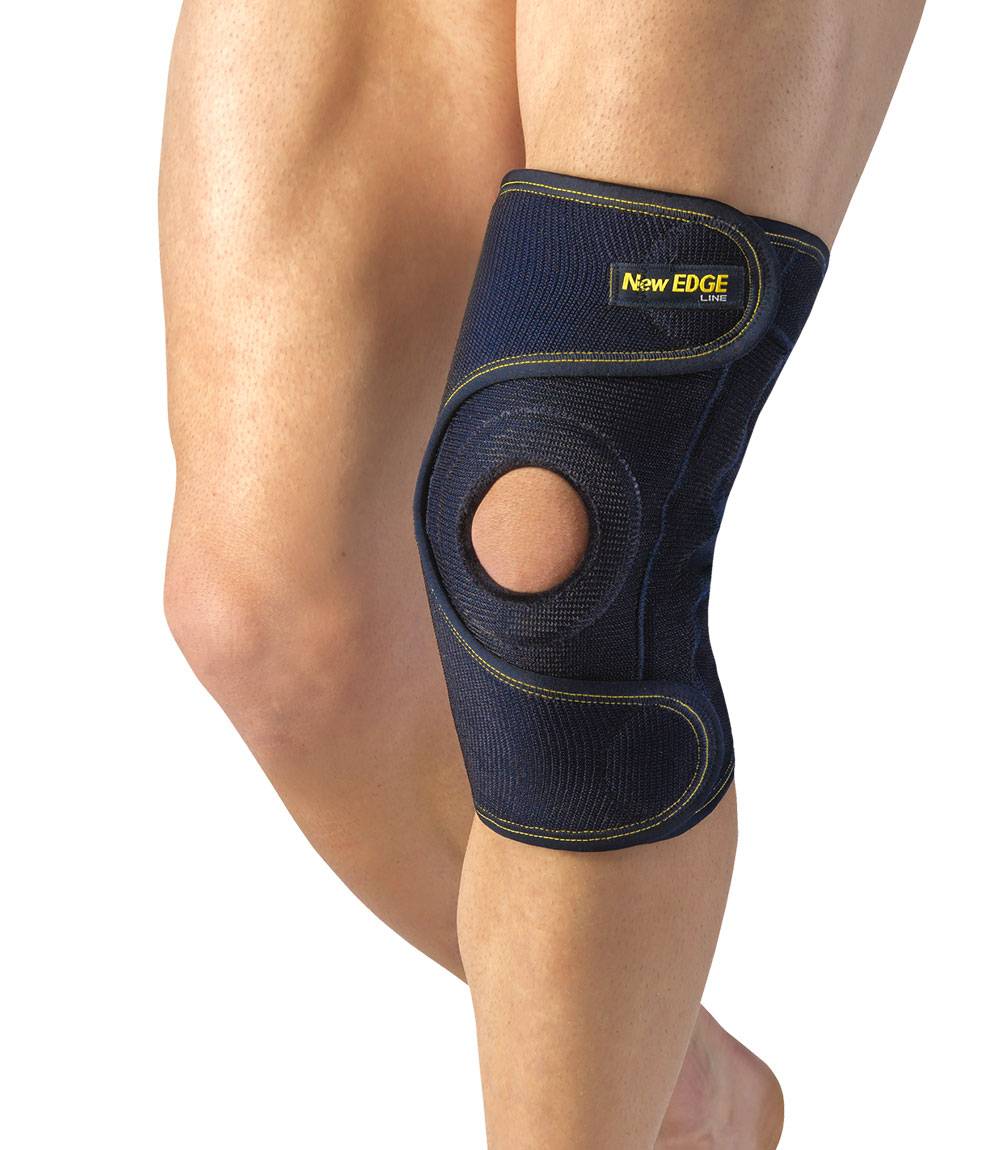 Pavis New Edge Ginocchiera Apribile con Foro Rotuleo art 21 - Misura: Small