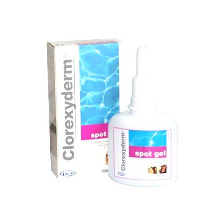 I.C.F. Clorexyderm Spot Gel Disinfettante per Animali