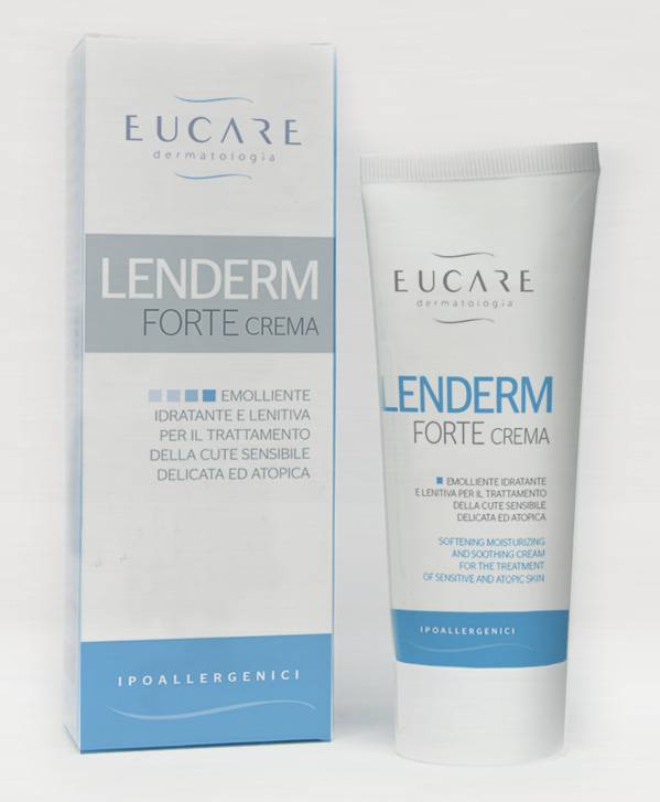 Eucare Lenderm Forte Crema Emolliente ed Idratante per Irritazioni e Dermatiti