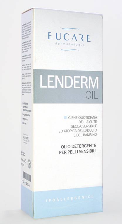 Eucare Lenderm Oil Olio Detergente per Pelli Sensibili 400 ml