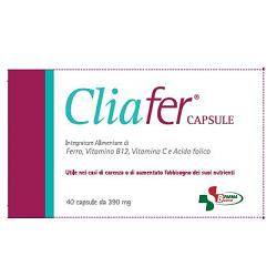 Cliafer Capsule Integratore di Ferro e Vitamina C