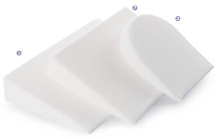 Rosa Prima Infanzia Cuscino Antireflusso Antiacaro e Traspirante per Carrozzina