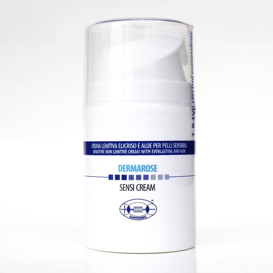 Suntronic DermaRose Sensi Cream Crema Lenitiva Pelli Sensibili Viso 50 ml