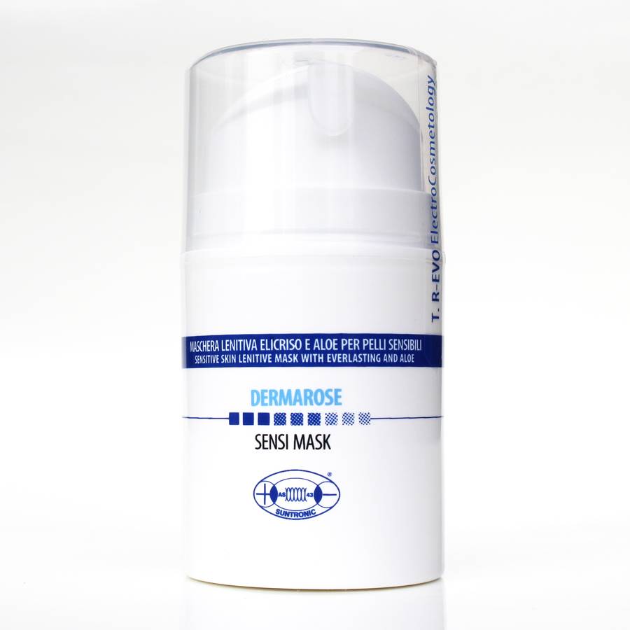 Suntronic DermaRose Sensi Mask Maschera Viso Pelli Sensibili 50 ml