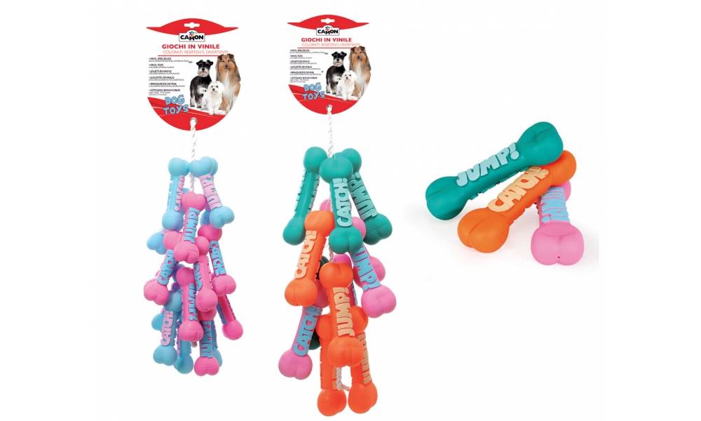 Camon Gioco in Vinile Osso Jump & Catch per Cani