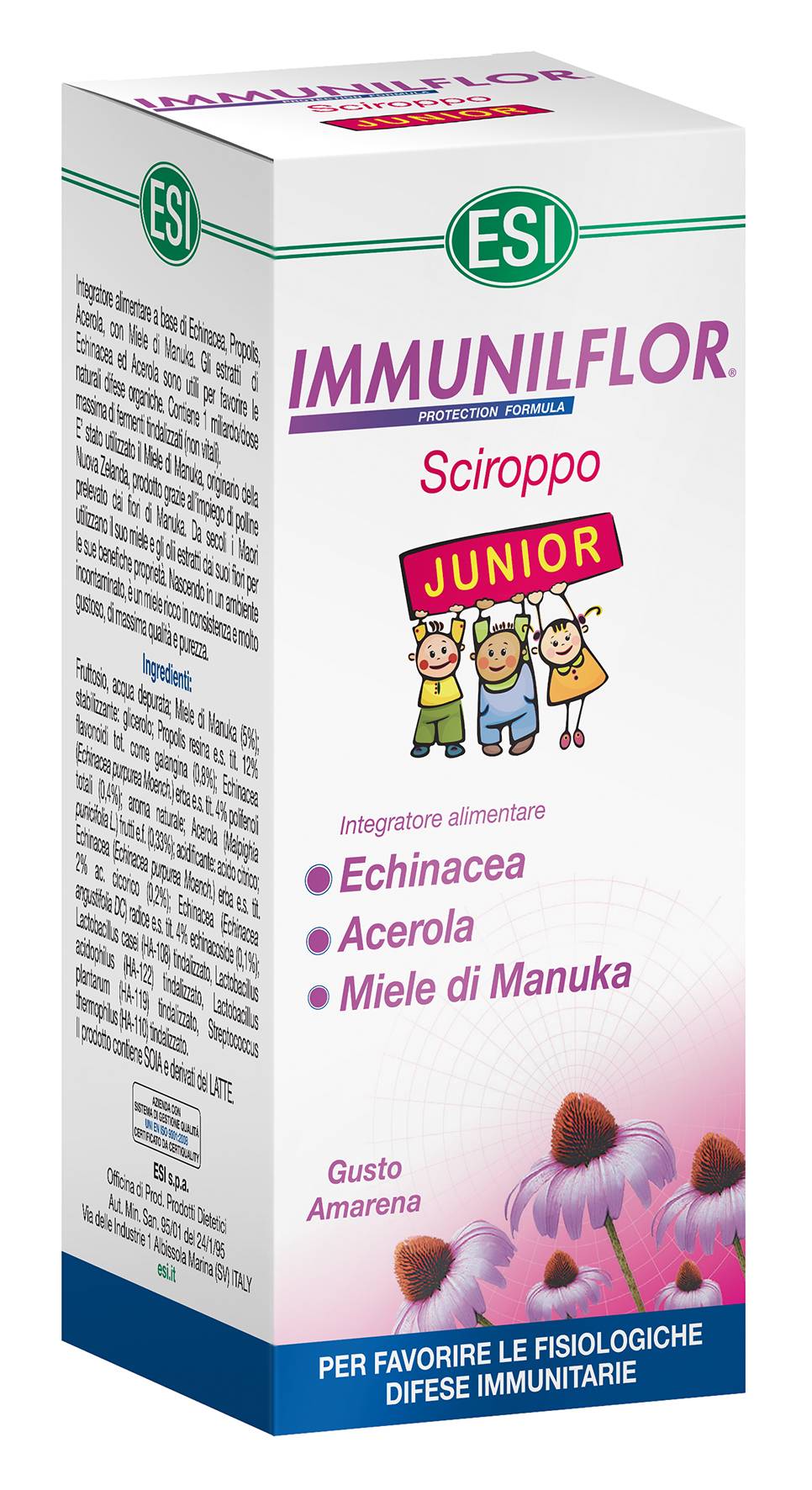 ESI Immunilflor Junior Sciroppo Difese Immunitarie per Bambini