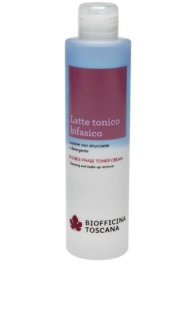 Biofficina Toscana Latte - Tonico Bifasico Viso 200 ml