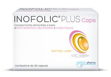 Inofolic Plus Caps Integratore Melatonina ed Acido Folico