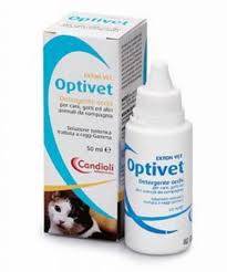 Candioli Optivet Detergente oculare per Cani e Gatti 50 ml
