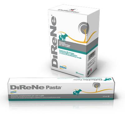 DRN Direne Compresse Integratore per problemi renali di cani e gatti 32 compresse