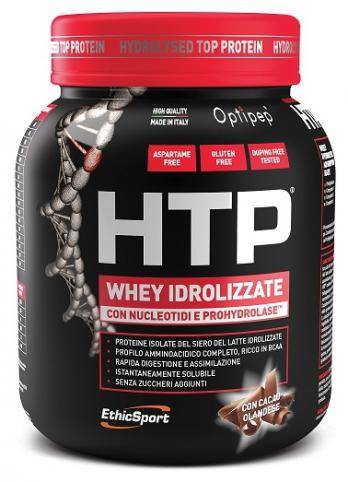EthicSport HTP Hydrolised Top Protein Integratore con proteine del siero del latte 750 g - Gusto: Cacao