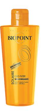 Biopoint Solaire Olio Filter Effetto Brillante per capelli protetti 100 ml