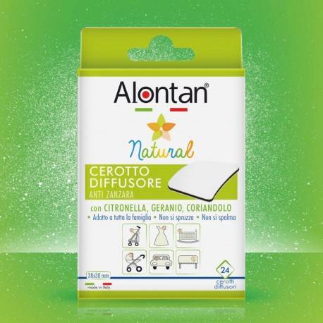 Alontan Natural Cerotto Diffusore Antizanzare