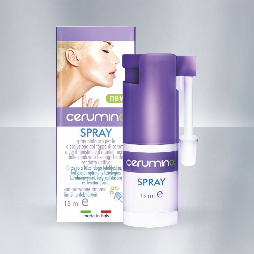 Pietrasanta Pharma Cerumina Spray Orecchie contro i Tappi di Cerume