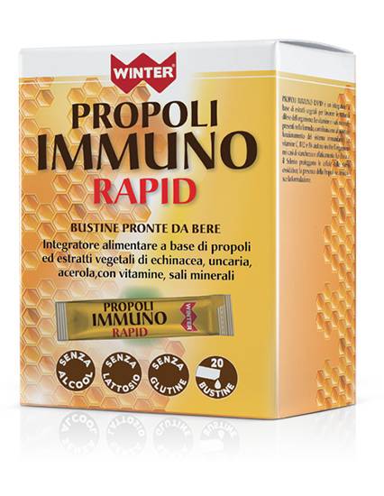 Winter Propoli Immuno Rapid Integratore per le Difese Immunitarie