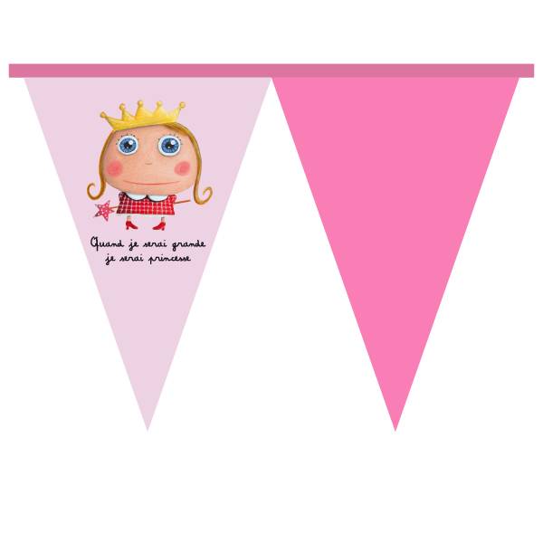 Label'tour Bandierine per le Feste Fantasia Principessa