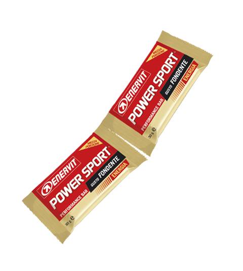 Enervit Power Sport Barretta Double per Sportivi Gusto Fondente 2 pezzi x 30 g