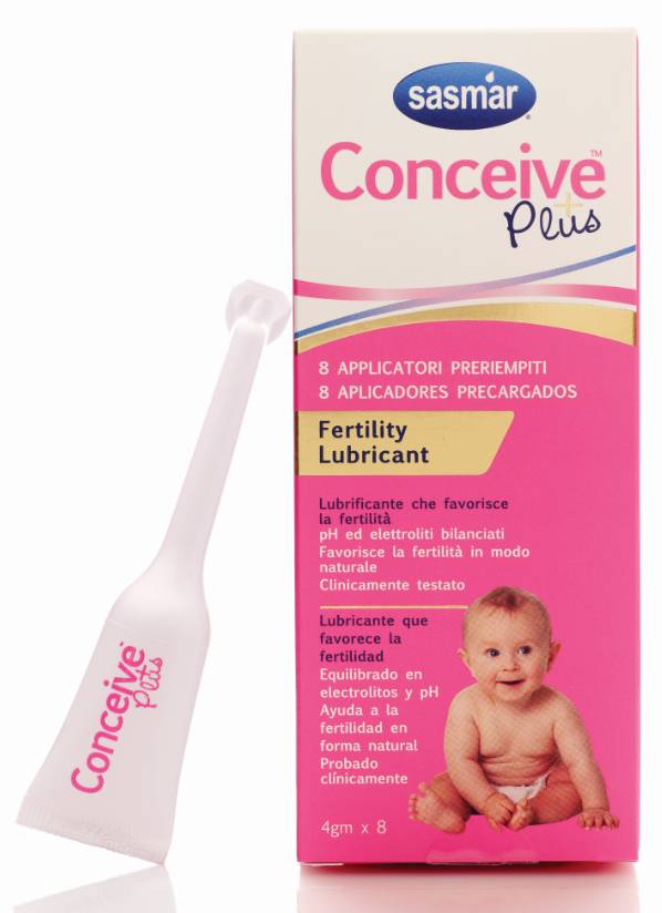 Sasmar Conceive Plus Applicatori Gel Lubrificante per la Fertilità