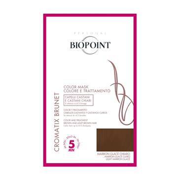Biopoint Color Mask Cromatix Colorazione Capelli Marron Glacè Chiaro