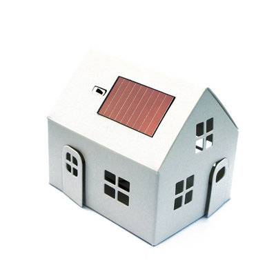 Litogami Casagami Casetta Bianca da Costruire