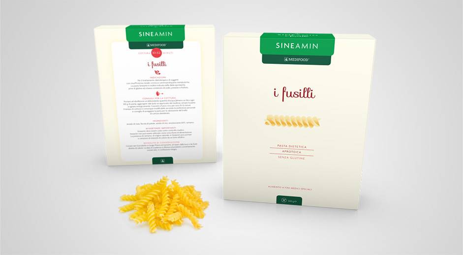 Medifood Sineamin Fusilli aproteici 500 g