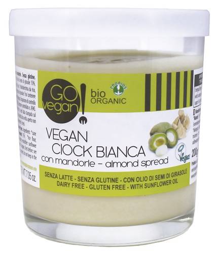 Probios Govegan Ciok Cioccolato bianco senza glutine e senza latte 200 g