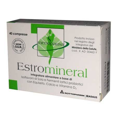 Estromineral Integratore per la Menopausa 40 compresse