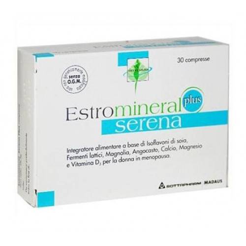 Estromineral Serena Plus Integratore per la menopausa 30 compresse
