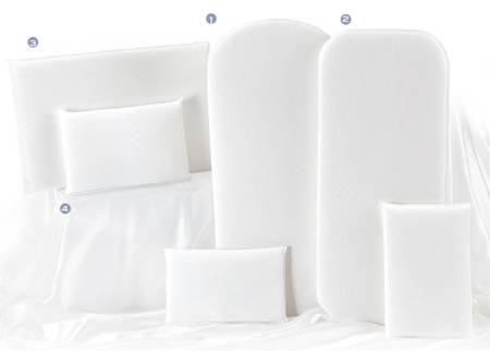 Rosa Prima Infanzia Cuscino Ultra Fresh - Formato: letto