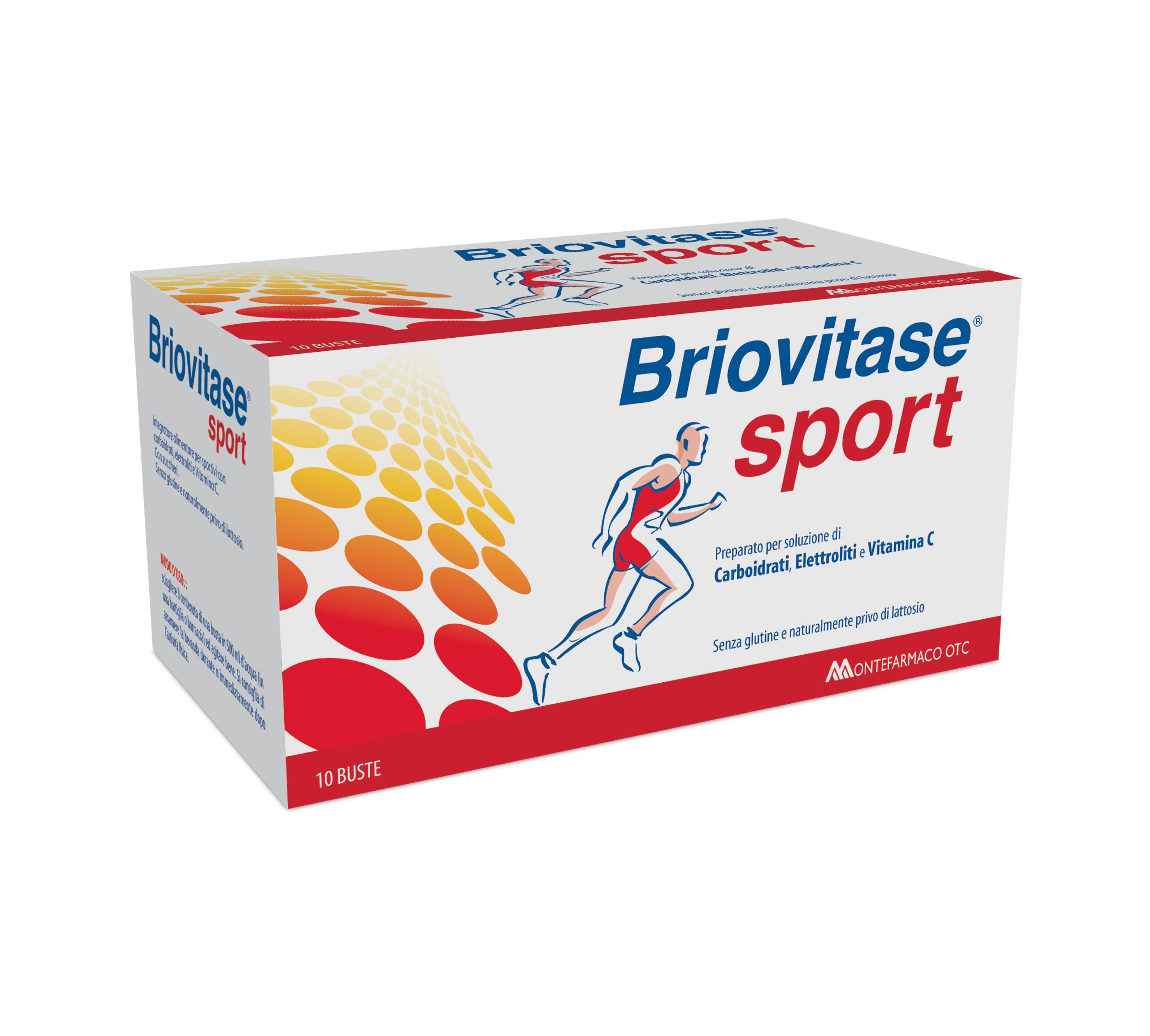 Briovitase Sport 4 Energie Integratore di sali minerali 10 bustine