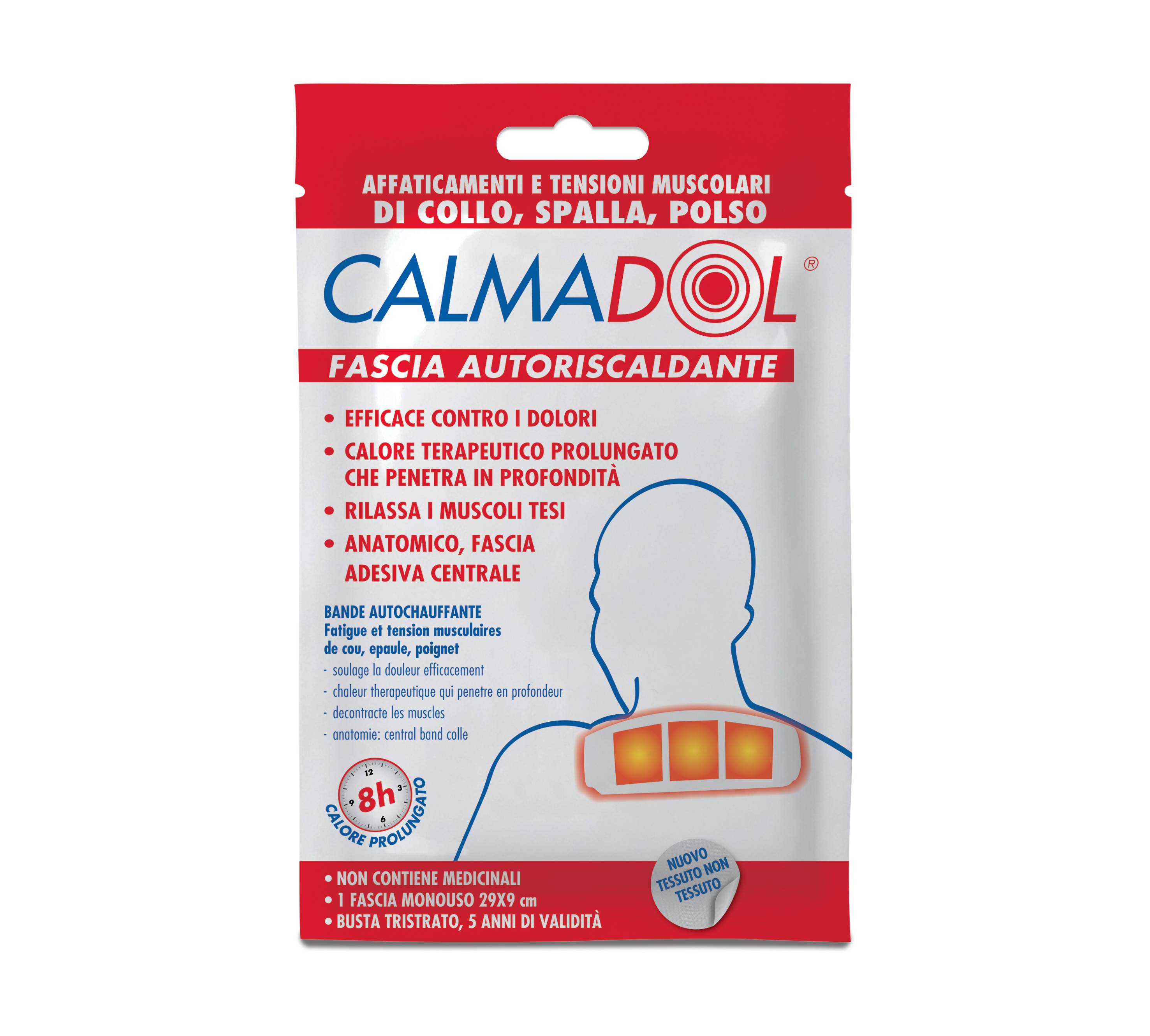Montefarmaco Calmadol Fascia Autoriscaldante Contro i Dolori