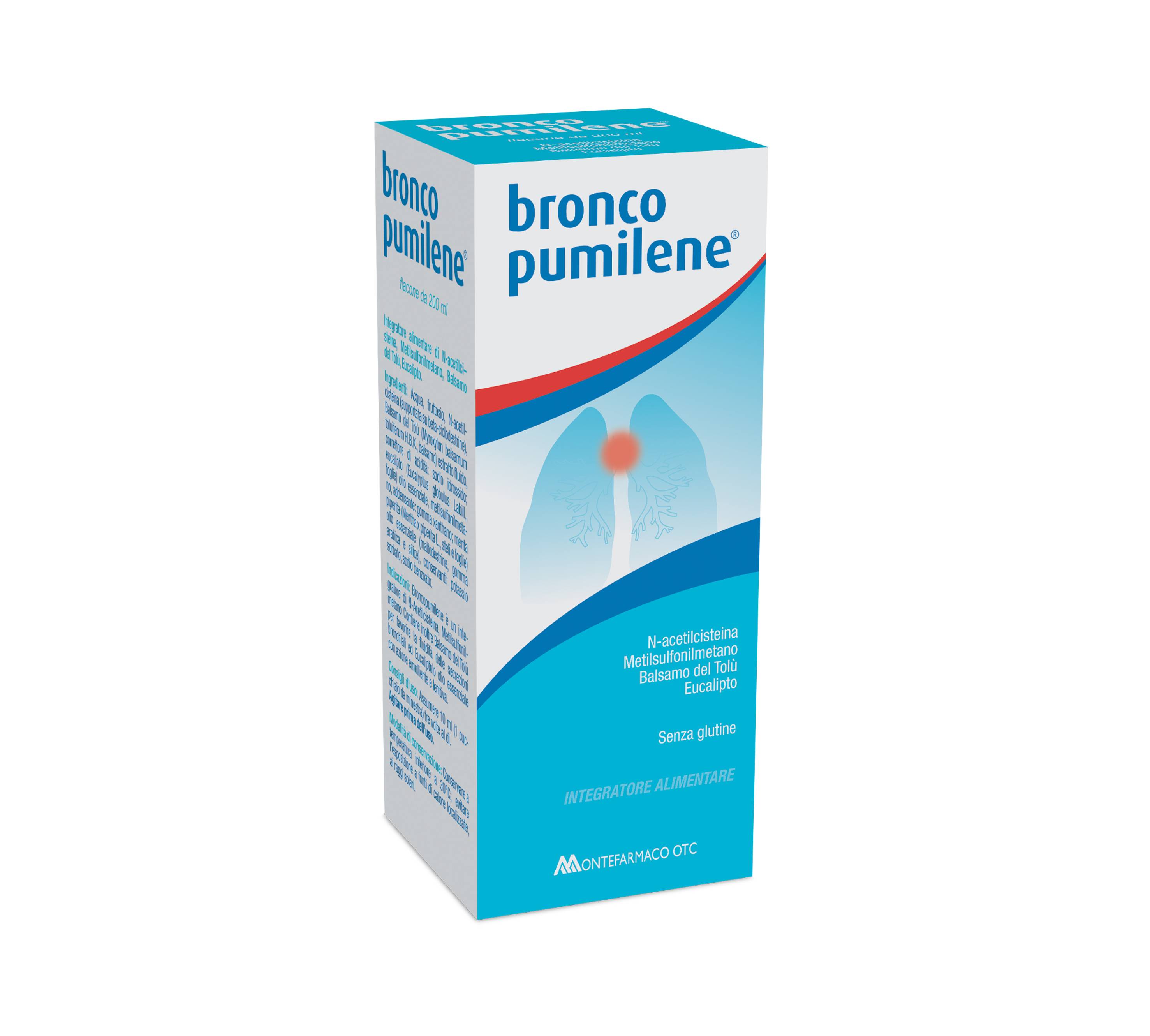 Montefarmaco Broncopumilene Sciroppo per Tosse Grassa