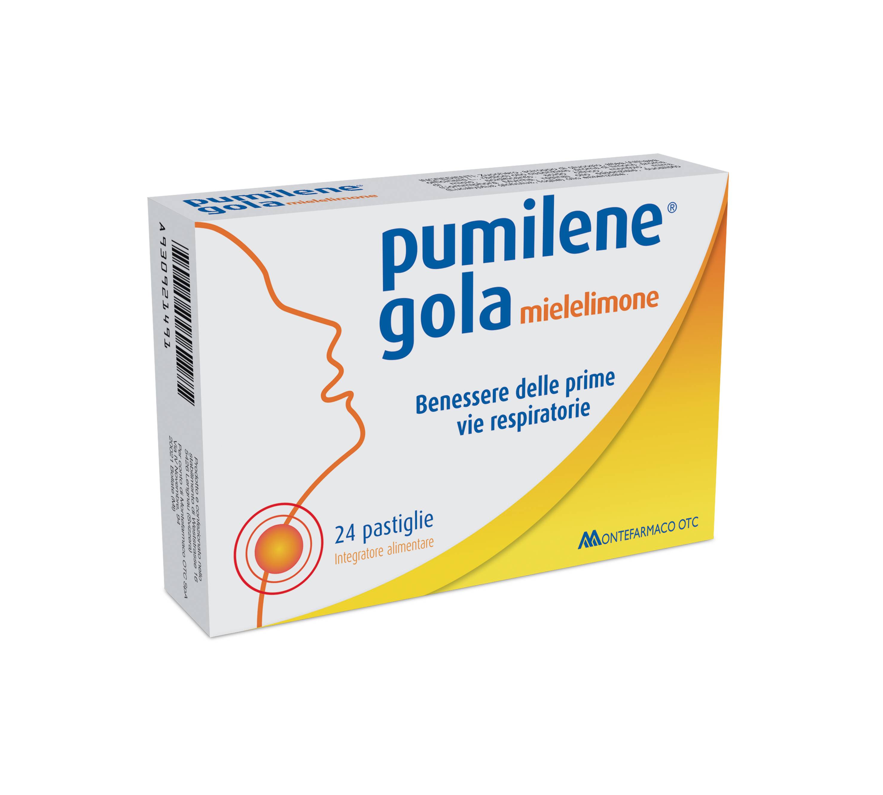 Pumilene Gola Miele e Limone Integratore per la Gola