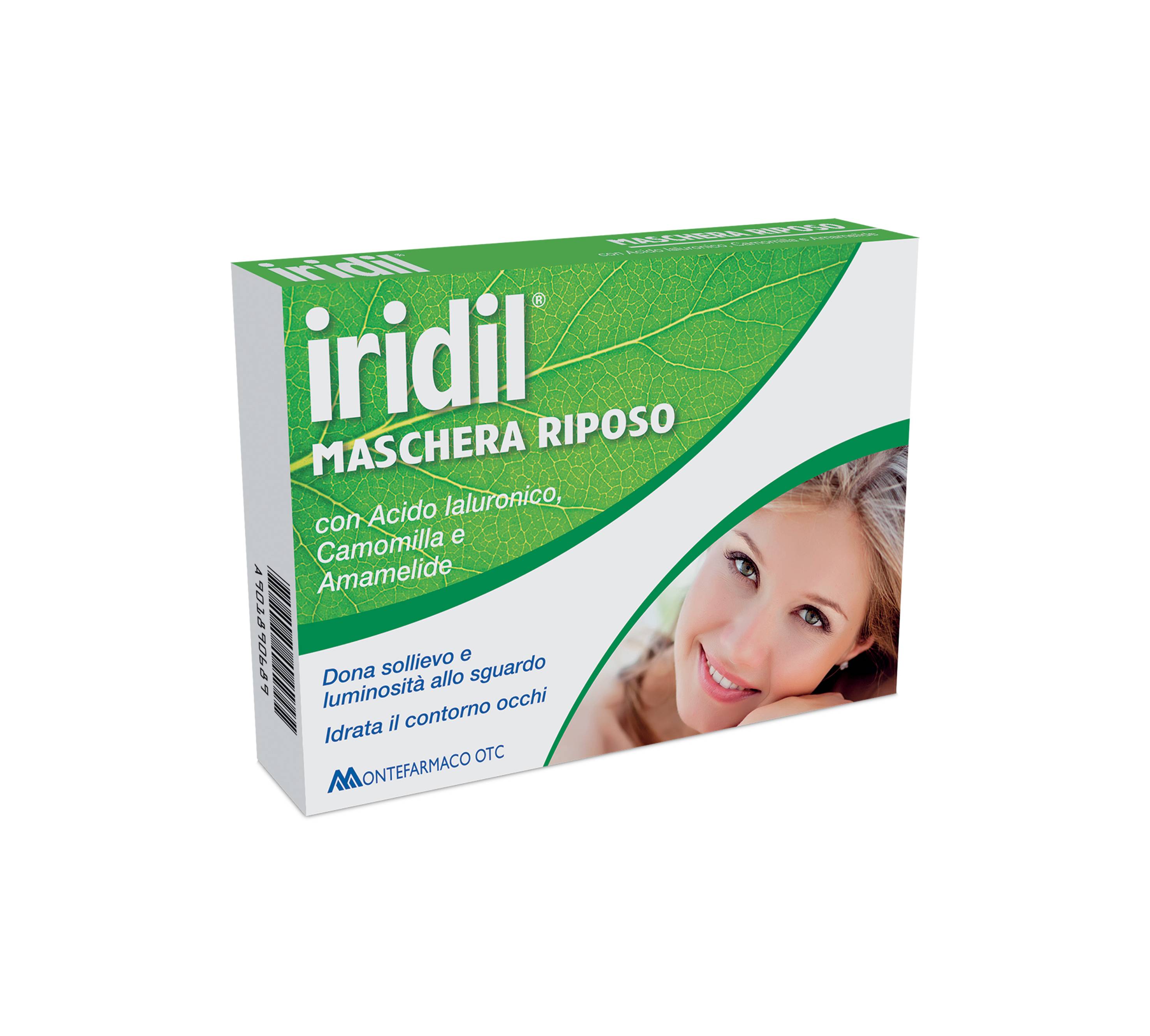 Montefarmaco Iridil Maschera Riposo Occhi