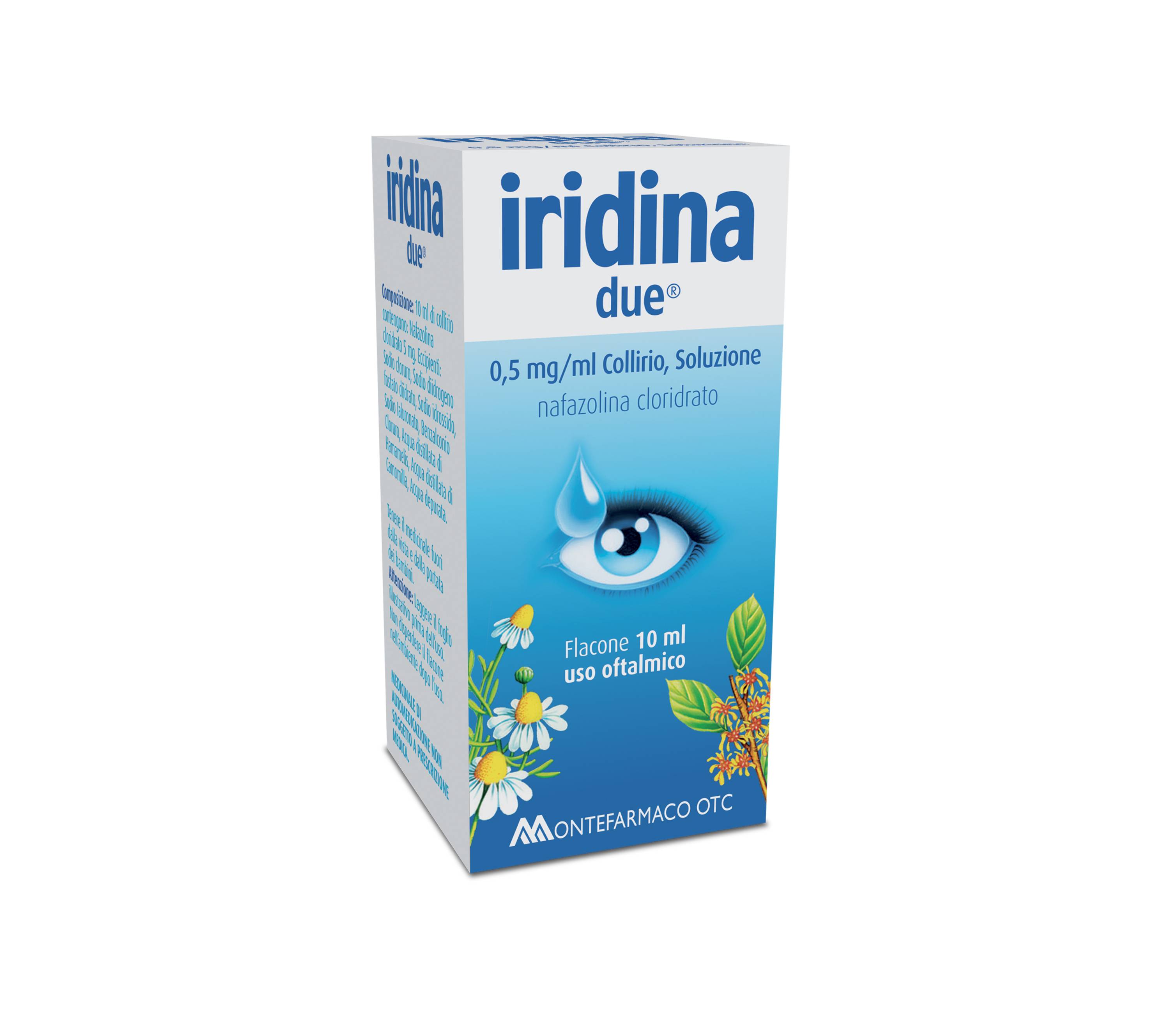 Iridina Due Collirio 10 ml 0,5 mg/ml