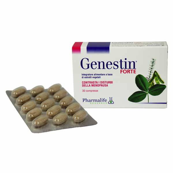 Pharmalife Research Genestin Forte Integratore per la menopausa 30 compresse
