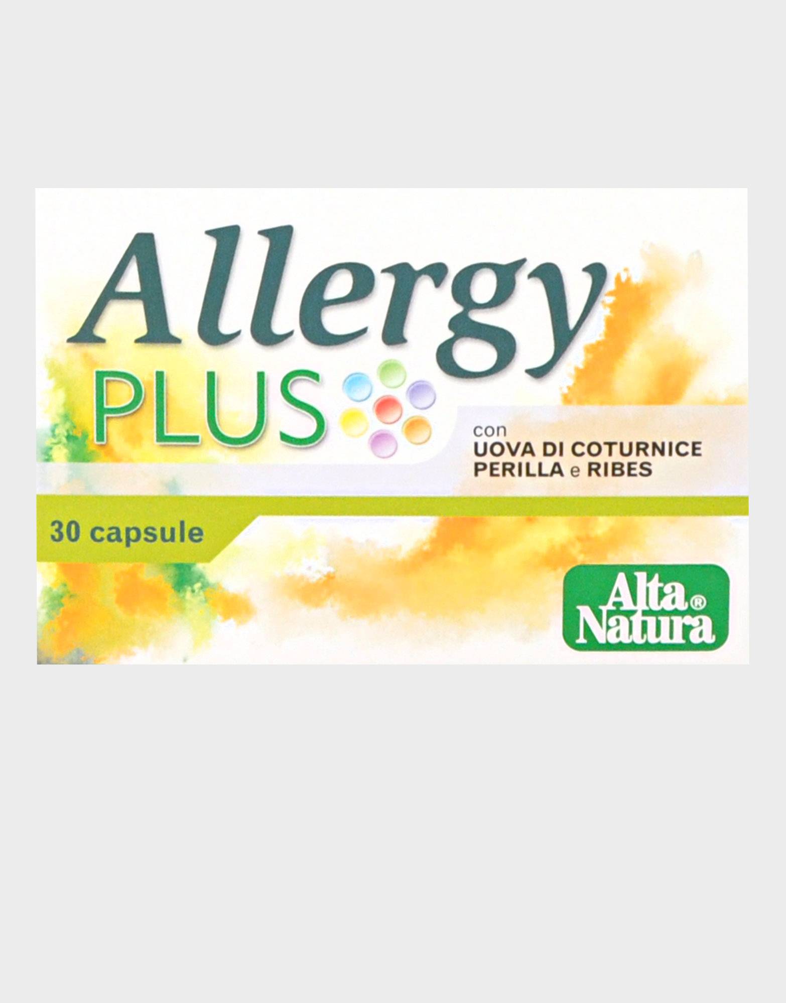 Alta Natura Allergy Plus Integratore per il Benessere di Naso e Gola