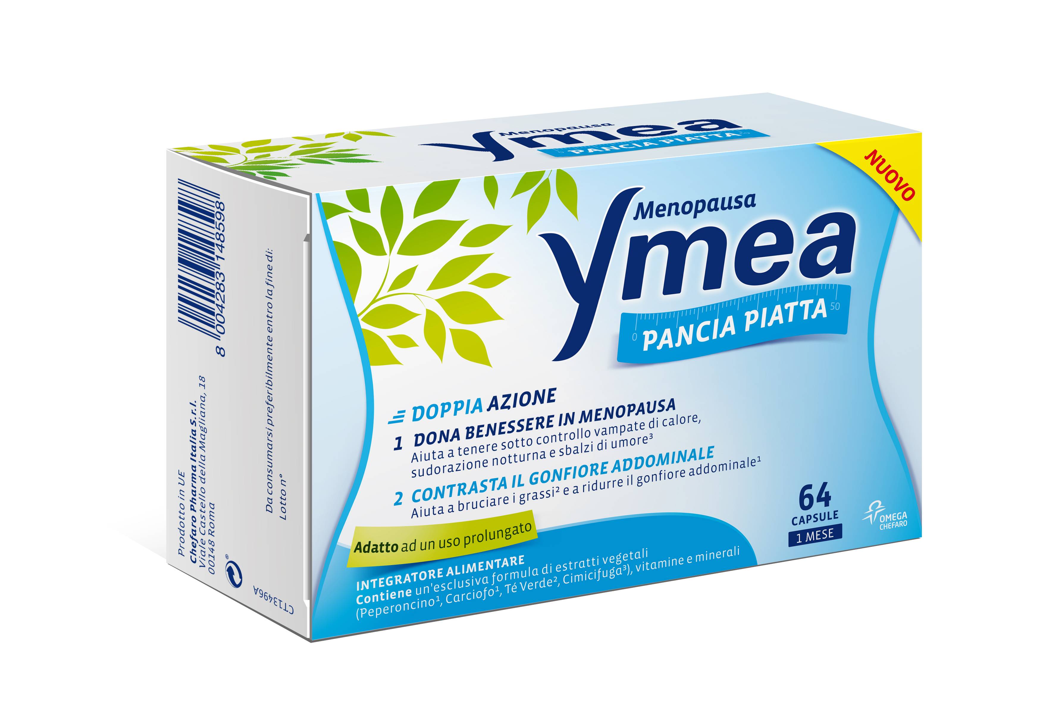 Ymea Pancia Piatta Integratore per la Menopausa