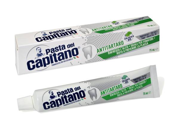 Pasta del Capitano Antitartaro Dentifricio 75 ml - Formato: 100 ml