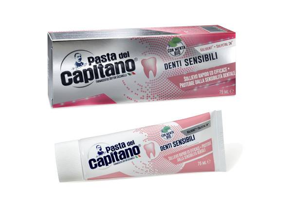 Pasta del Capitano Denti sensibili Dentifricio 75 ml