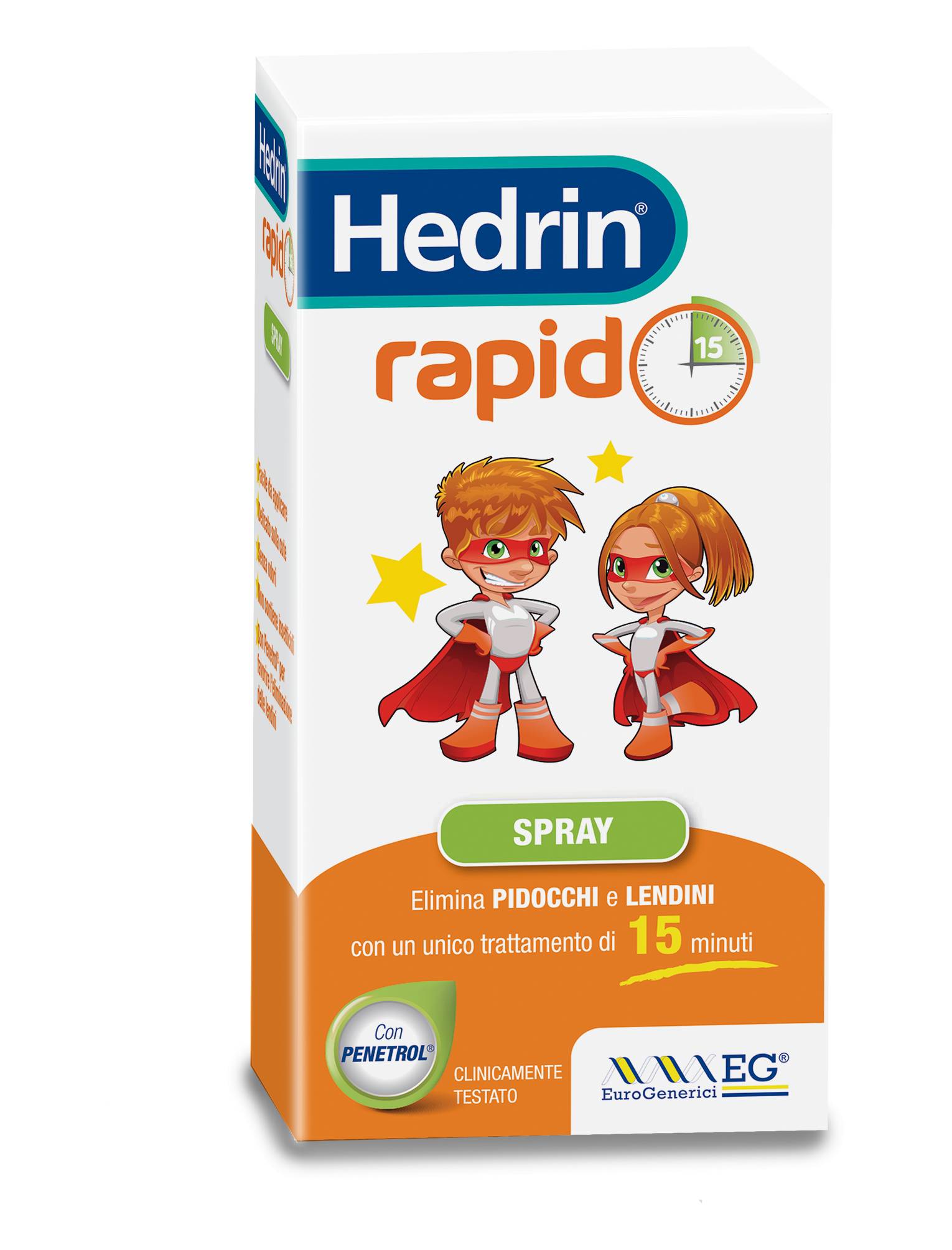 Hedrin Rapido Spray Antipidocchi 60 ml