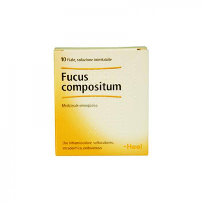 Guna Fucus Compositum Fiale Medicinale Omeopatico