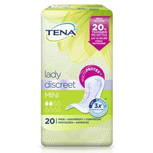 Tena Lady Discreet Mini Assorbenti anatomici 20 pezzi