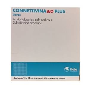 Connettivina Bio Plus Garze per Lesioni Cutanee