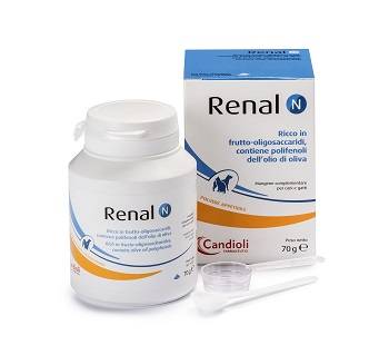 Candioli Renal N Integratore per la buona funzionalità intestinale dei gatti 70 g