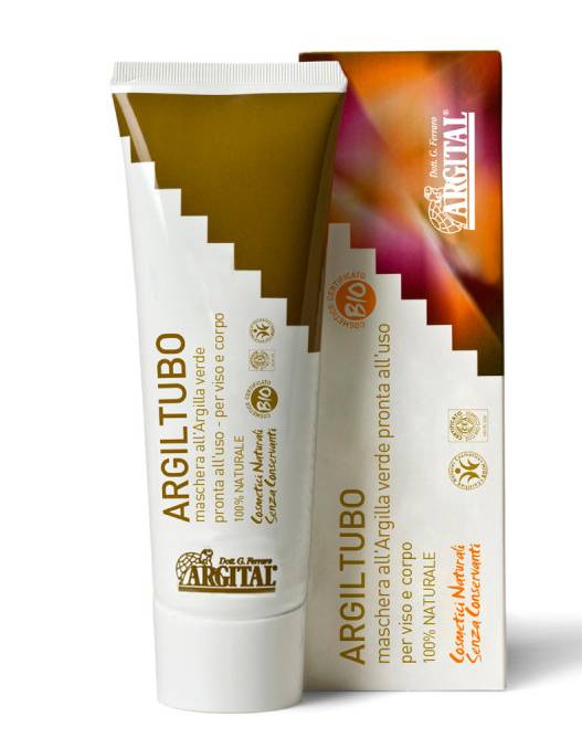 Argital Argiltubo Maschera di bellezza per il viso 250 ml